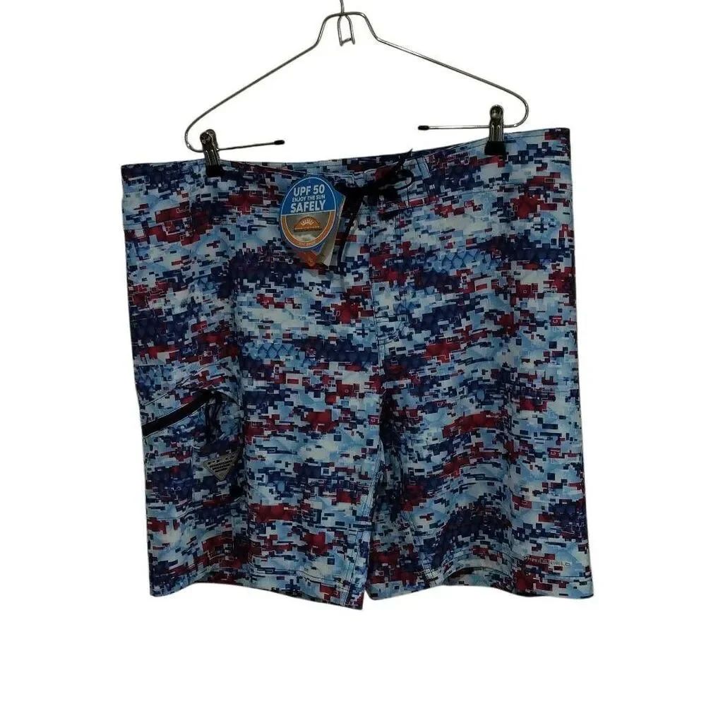 Columbia PFG Offshore Board Shorts NWT XXL UPF-50 OMNI-Shade